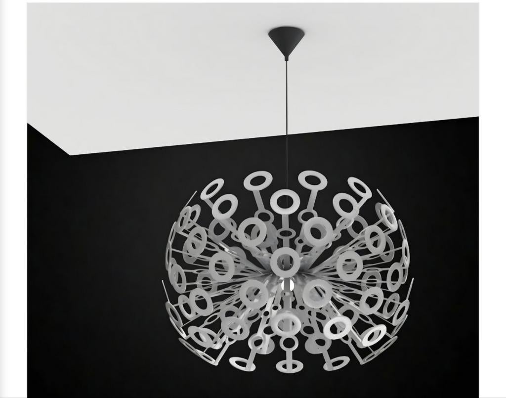 Lampe suspendue Moooi Dandelion de Richard Hutten, Enlèvement, Comme neuf, Métal