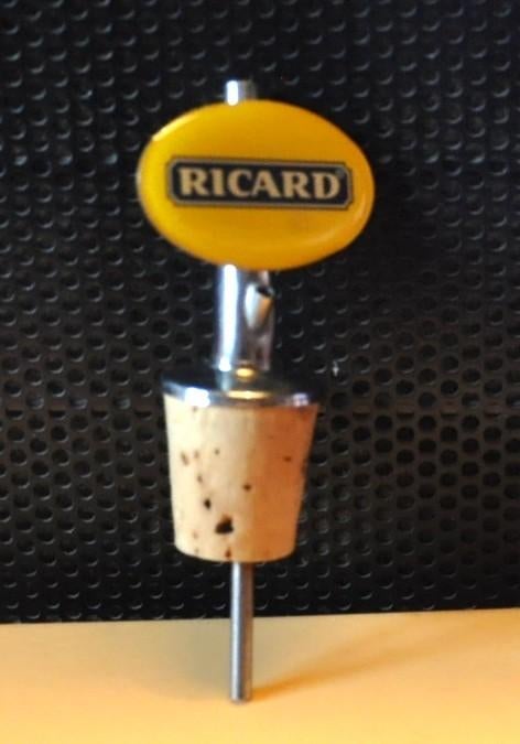 bouchon verseur vintage publicitaire ricard, Ophalen of Verzenden, Zo goed als nieuw, Overige typen