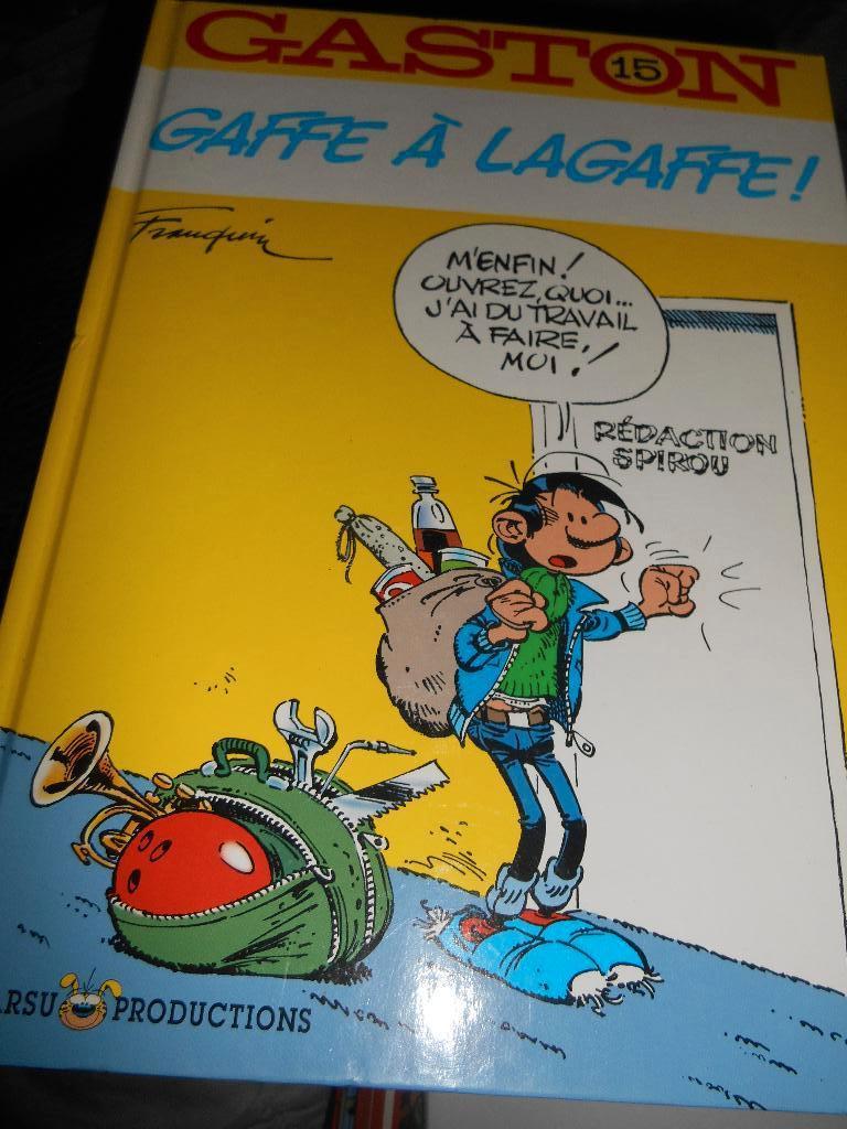Gaston Lagaffe 15 eo, Enlèvement ou Envoi