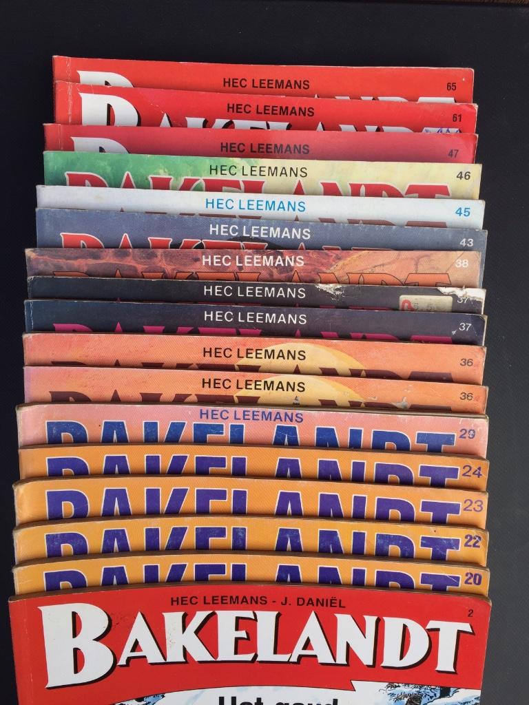 série/17 Bakelandt, Hec Leemans, Livres, BD, Utilisé, Plusieurs BD, Enlèvement ou Envoi