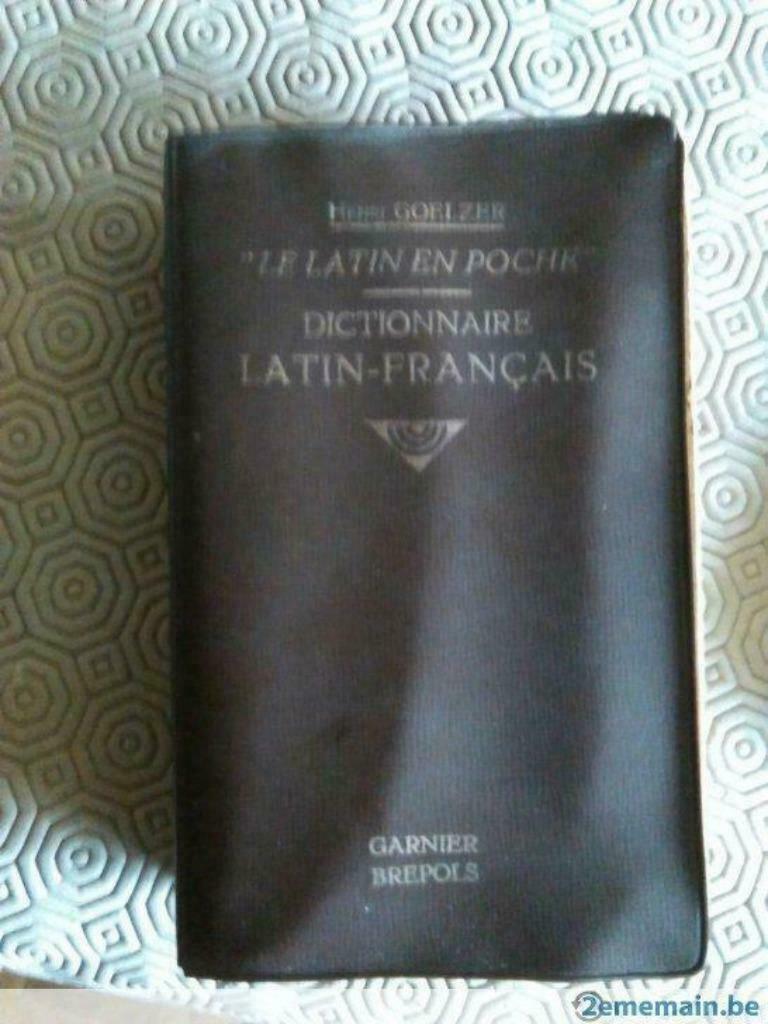 Dictionnaire Latin-Français, Livres, Enlèvement ou Envoi, Latin, Utilisé, Autres éditeurs