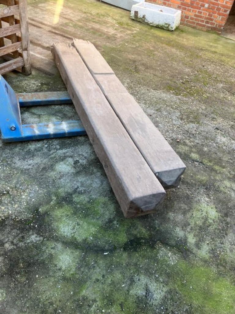 PALEN AZOBE, Ophalen, Gebruikt, Palen, Hardhout