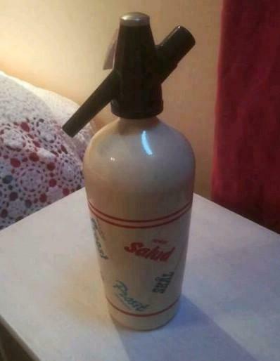 Siffon eau gazeuse année 70, Maison & Meubles, Enlèvement ou Envoi, Comme neuf