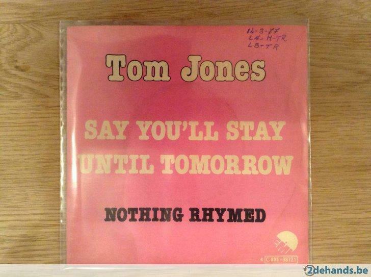 single tom jones, Cd's en Dvd's, Vinyl | Overige Vinyl