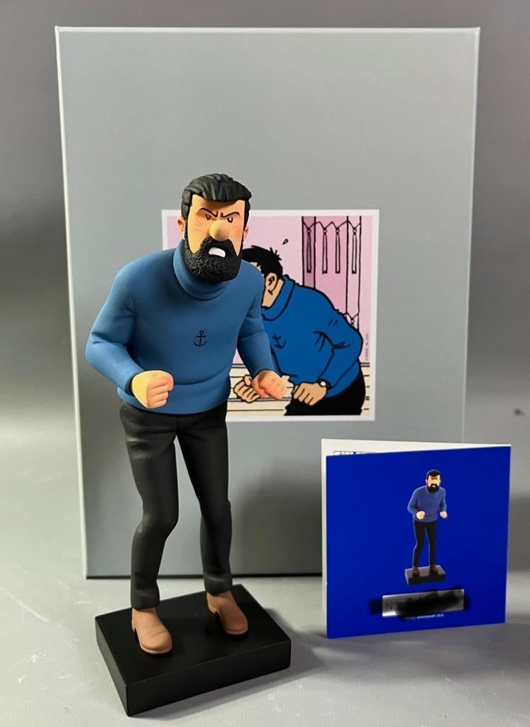 Figurine Tintin Haddock, Verzamelen, Stripfiguren, Kuifje, Ophalen
