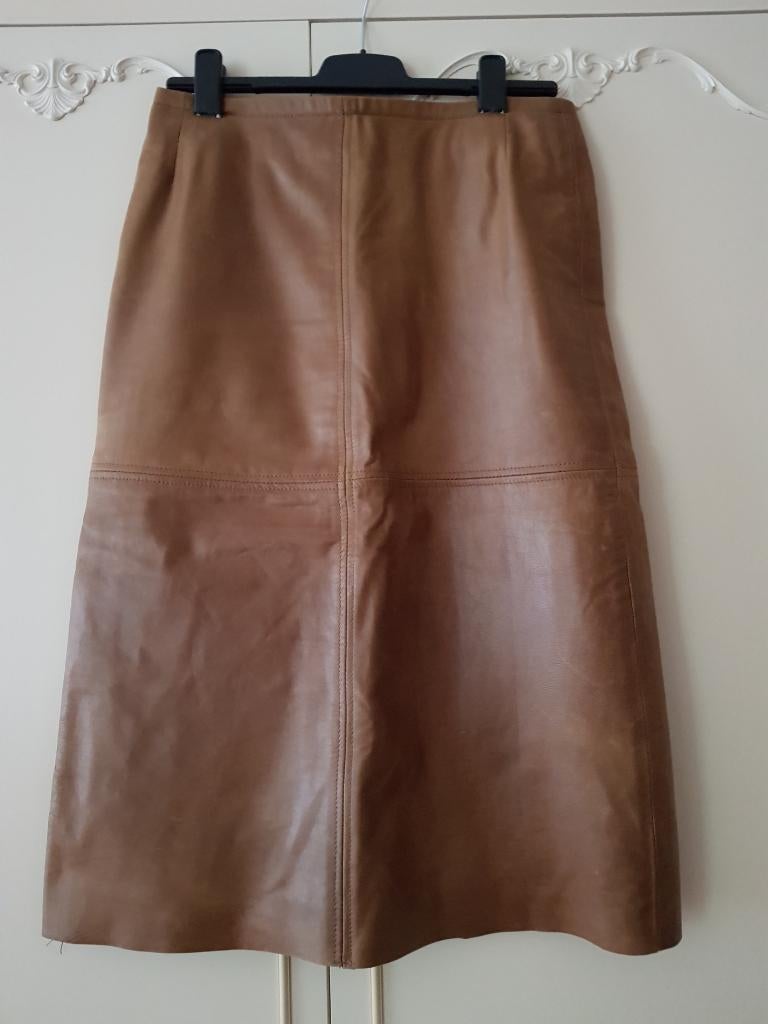 Leren rok, Taille 38/40 (M), Authentiek Brand Co, Enlèvement ou Envoi, Autres couleurs