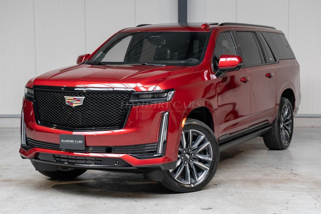 Cadillac Escalade ESV Sport Platinum LICHTE VRACHT 4 PLAATS, Auto's, Escalade, 7 zetels, Leder, Bedrijf