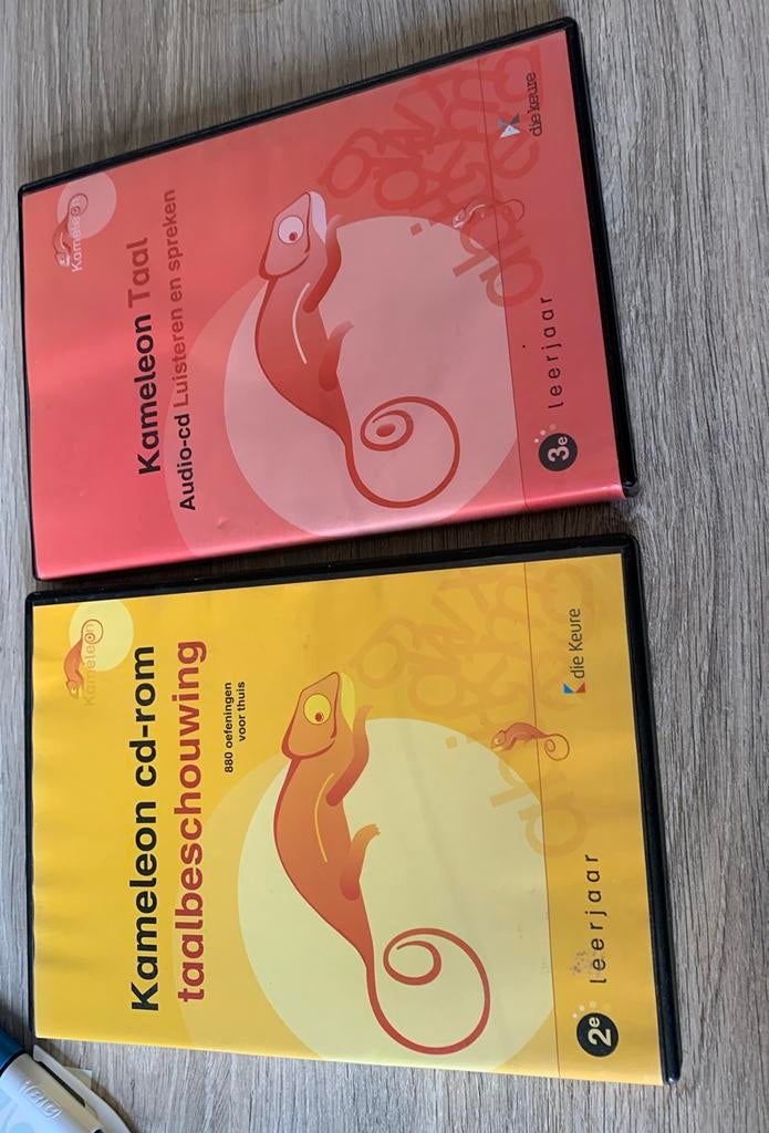 Kameleon taal audio cd luisteren en spreken en cd-Rom TB, Vanaf 9 jaar, Ophalen of Verzenden, Zo goed als nieuw, Overige typen