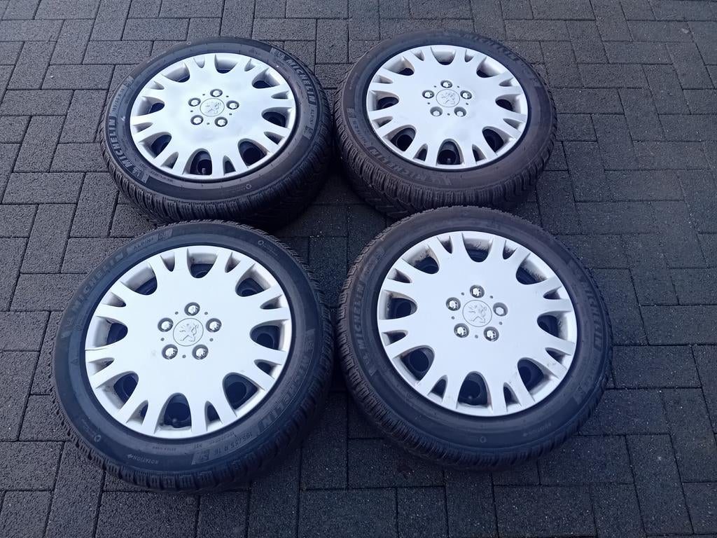 Winterbanden velgen Peugeot Parnter 207  208 C3 16inch 8mm, Ophalen, Gebruikt, Saab