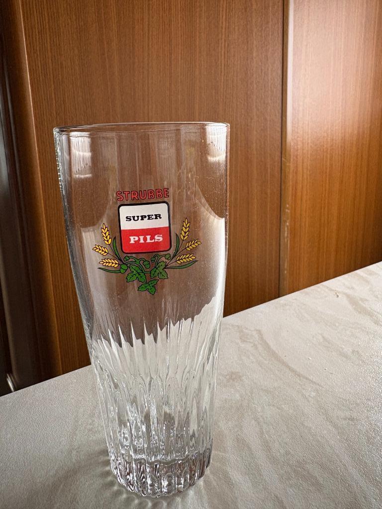 Verre à bière Strubbe Super Pils (Ichtegem), Enlèvement ou Envoi, Comme neuf, Verre ou Verres, Autres marques