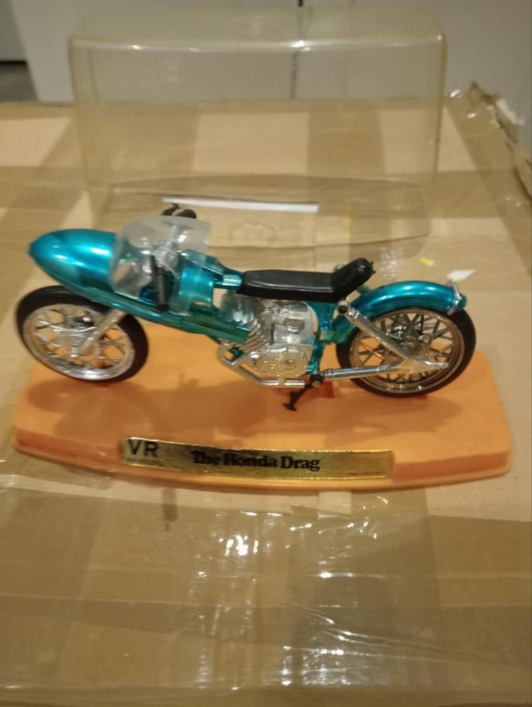 Vintage Honda dragracer 1/10 van 1971, Ophalen of Verzenden, Zo goed als nieuw