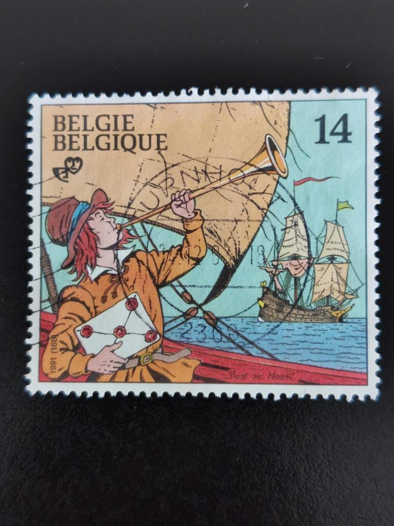 Belgie 1991 - stripverhalen - Cori de Scheepsjongen, Ophalen of Verzenden, Gestempeld