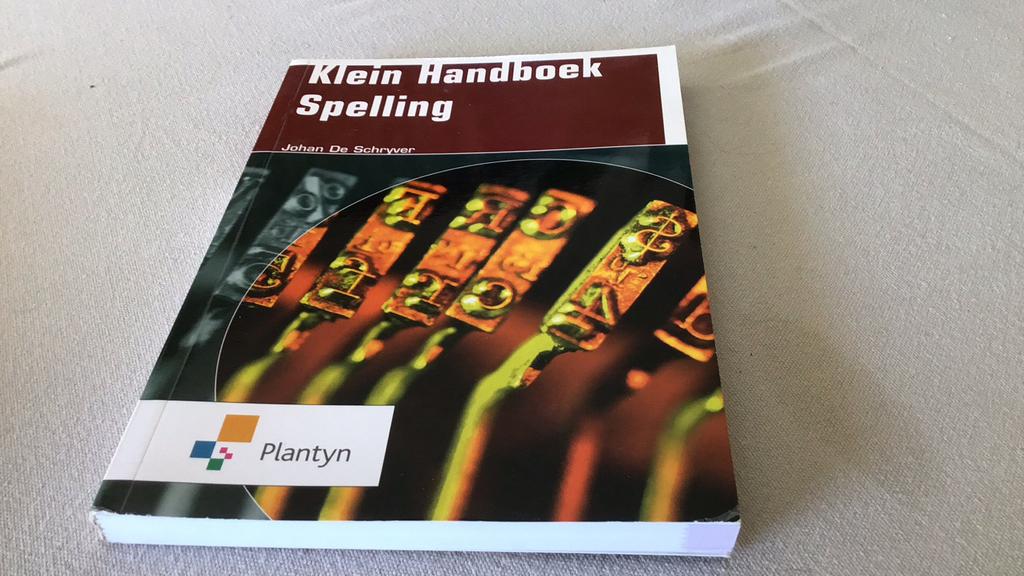 De Schryver Johan - Klein handboek spelling, Boeken, Ophalen, Zo goed als nieuw, De Schryver Johan