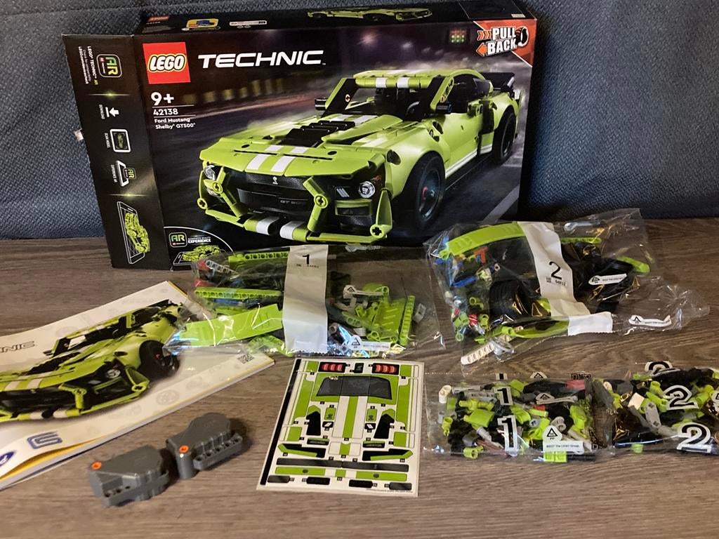 Lego  42138 Ford Mustang Shelby GT500, Ophalen, Nieuw, Complete set, Lego
