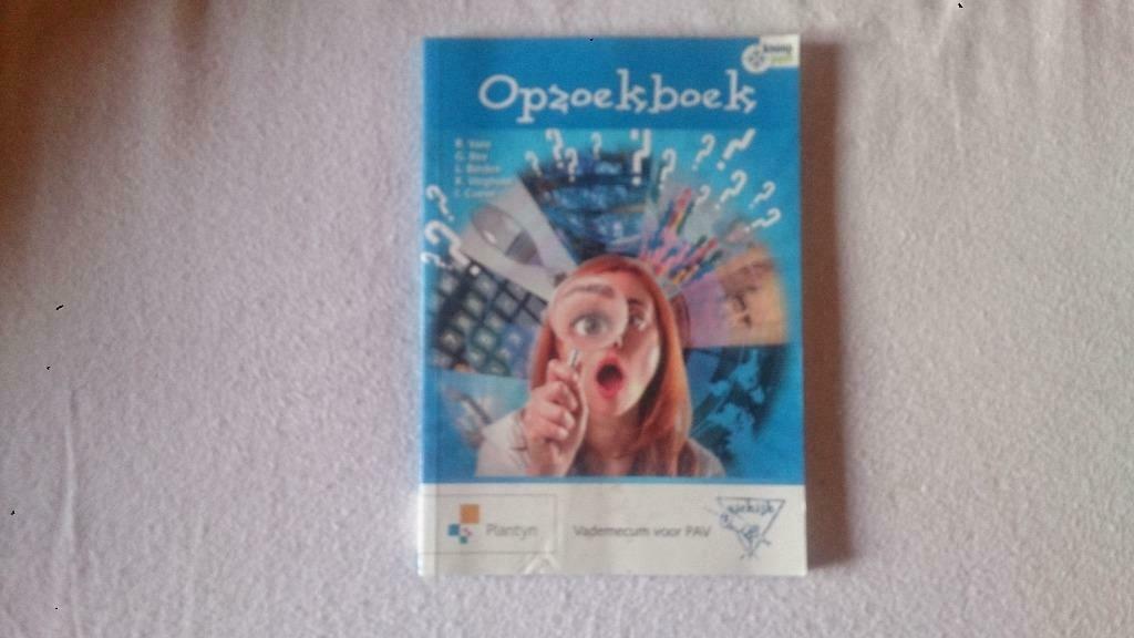 Pav - opzoekboek, Boeken, Schoolboeken, Ophalen of Verzenden