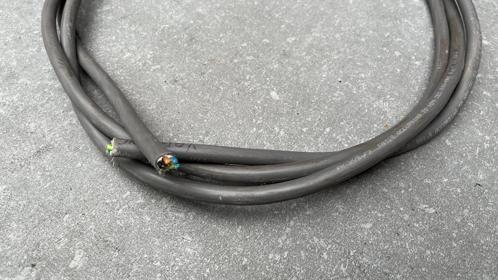 XVB 5G 1,5 (3m lengte), Ophalen, Gebruikt, Kabel of Snoer