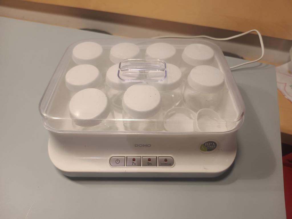 Domo yoghurt maker, Ophalen