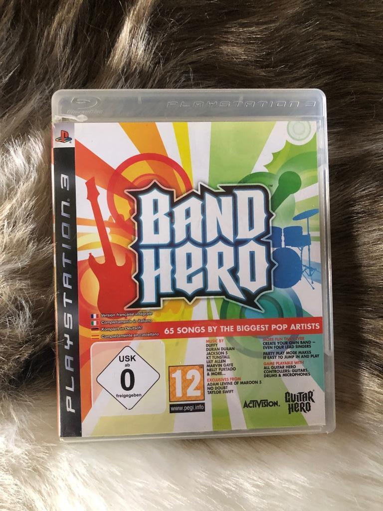 PS3 Band Hero, Games en Spelcomputers, Ophalen of Verzenden, Zo goed als nieuw, Muziek