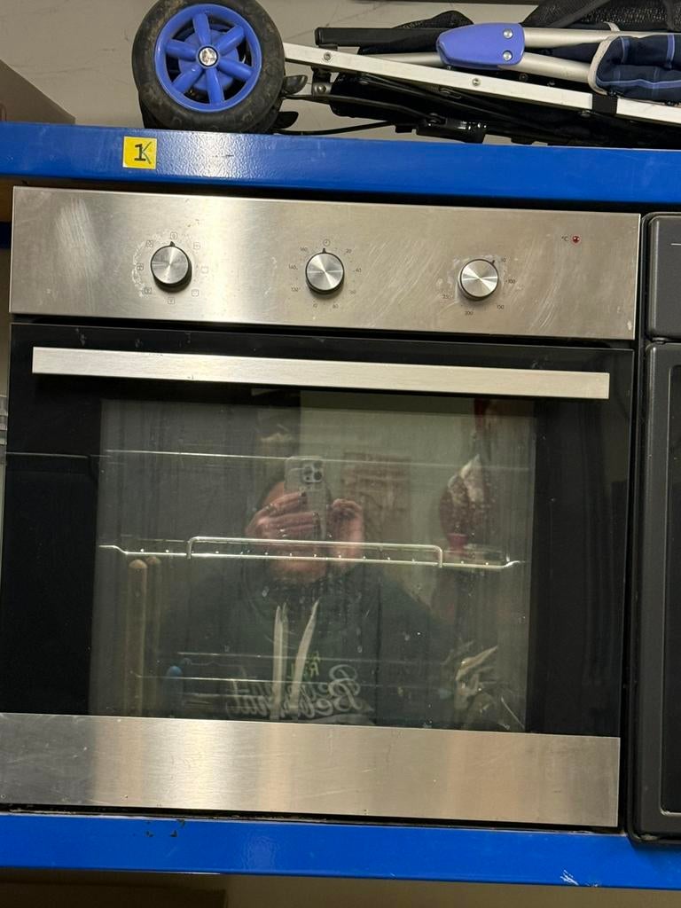 Oven, Electroménager, Fours, Encastré, 45 à 60 cm, Enlèvement, Utilisé