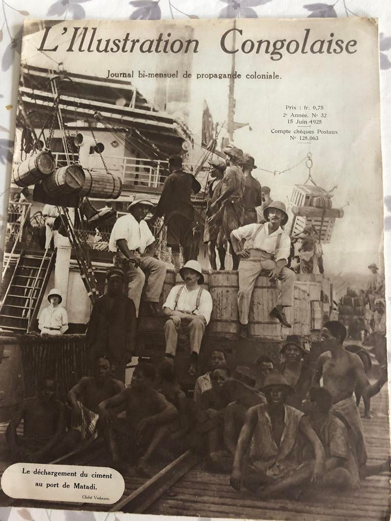 Journal L'illustration Congolaise 15 juin 1925, Collections, Enlèvement ou Envoi