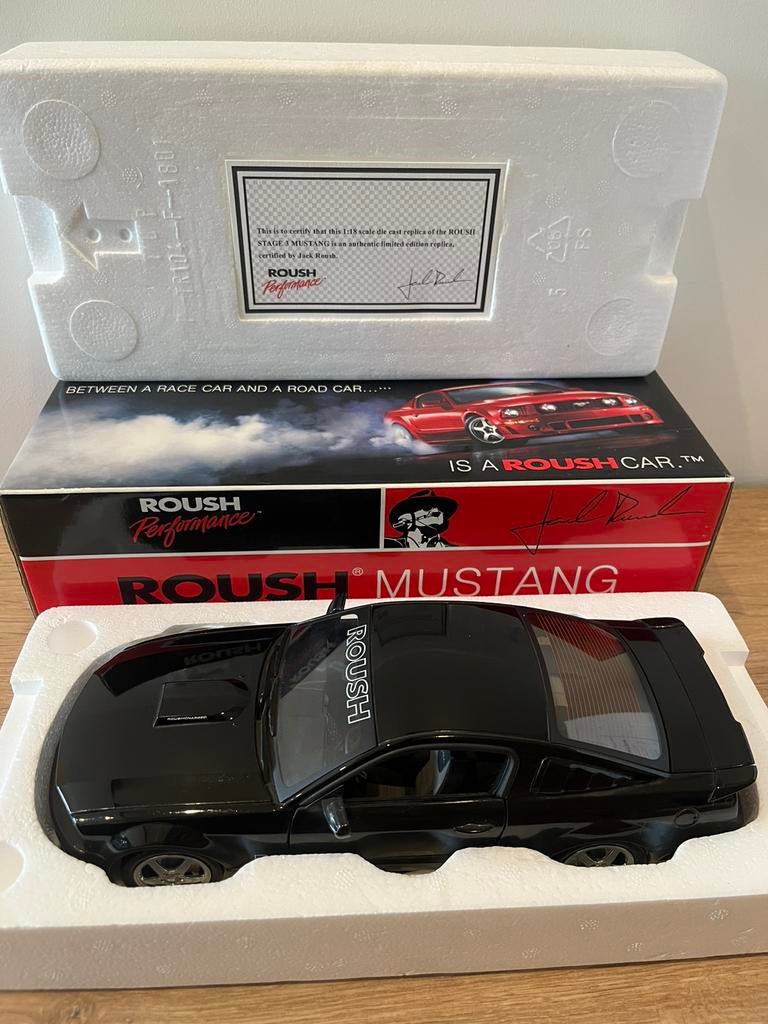 1:18 roush ford mustang 2005 performance, Ophalen of Verzenden, Zo goed als nieuw, Auto