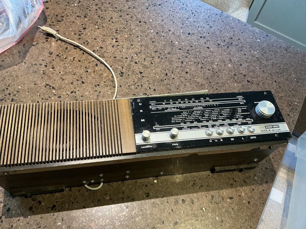Vintage radio, Ophalen, Radio