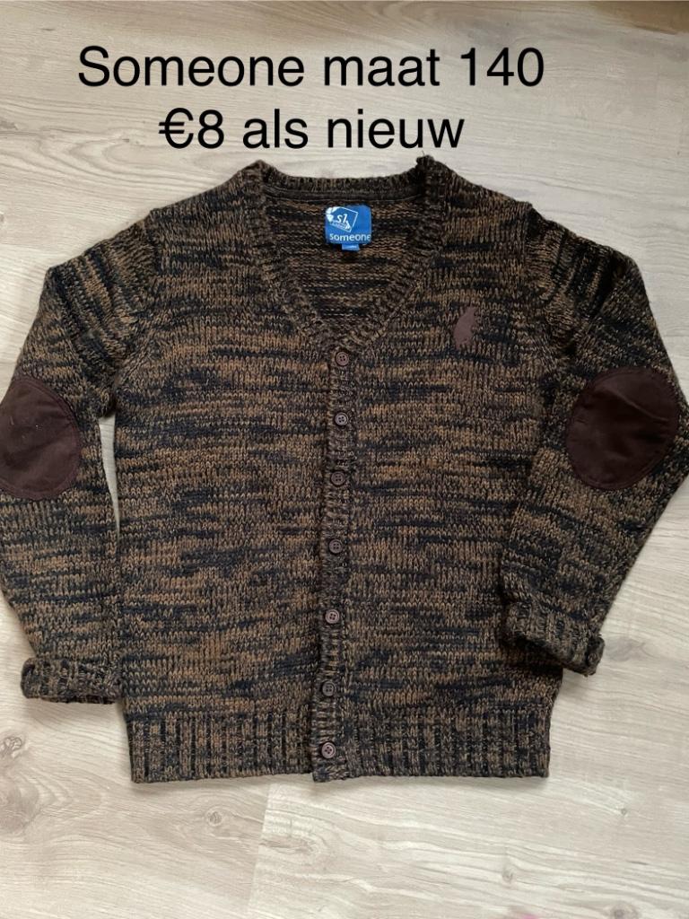 Vest Someone nieuw maat 140, Kinderen en Baby's, Kinderkleding | Maat 140, Trui of Vest, Ophalen of Verzenden, Zo goed als nieuw