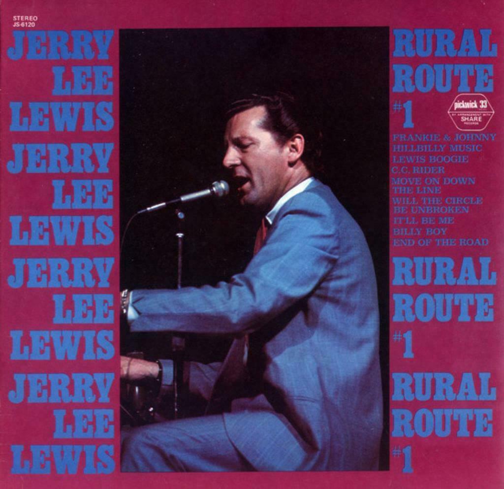 Jerry Lee Lewis ‎– LP: "Rural Route #1", Cd's en Dvd's, Ophalen of Verzenden, 12 inch