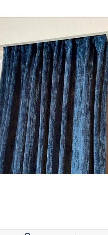 Gardisette draperieën, Ophalen, Zo goed als nieuw, Blauw