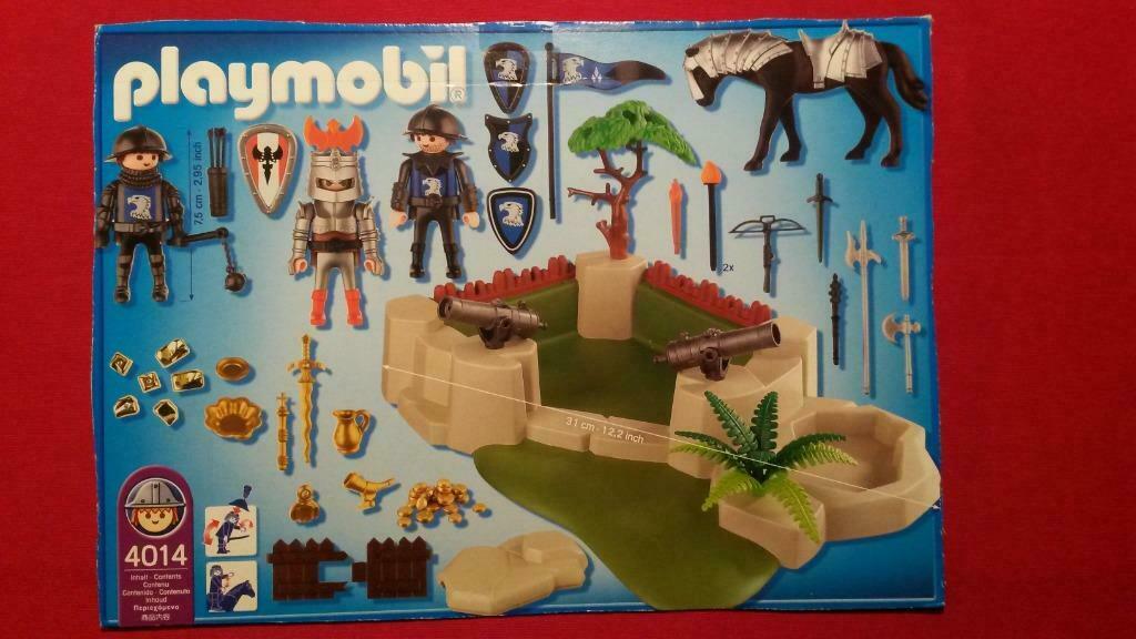 Playmobil 4014 Ridderbastion, Ophalen of Verzenden, Zo goed als nieuw, Complete set