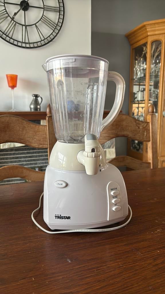 Blender Tristar blanc, Résiste au lave-vaisselle, Enlèvement, Utilisé, 1 à 2 litres