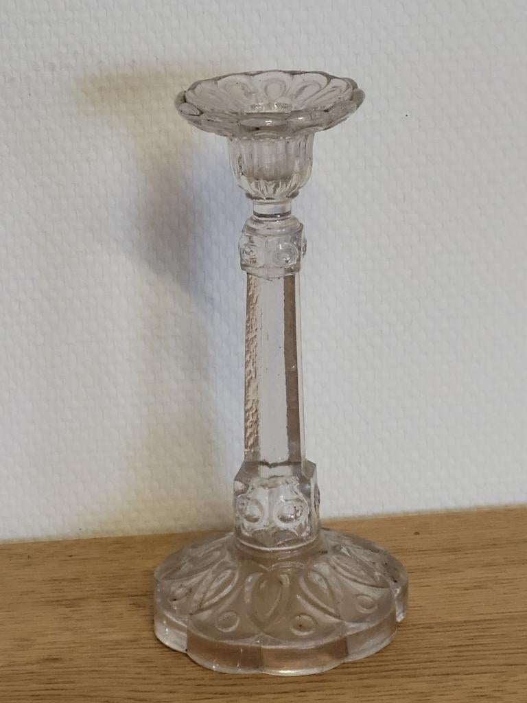 Chandelier ancien verre /antiquité, Enlèvement ou Envoi, Verre