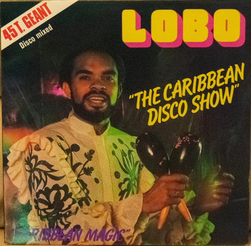 maxi single LOBO - The Caribbean disco show, Cd's en Dvd's, Vinyl Singles, Zo goed als nieuw, Maxi-single, Latin en Salsa, 12 inch