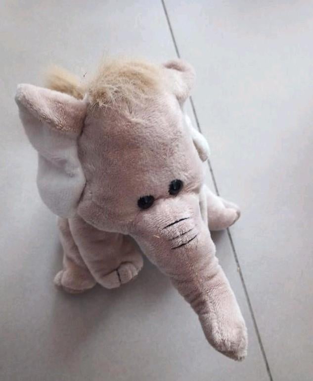 Knuffel Olifant, Ophalen of Verzenden, Gebruikt, Olifant