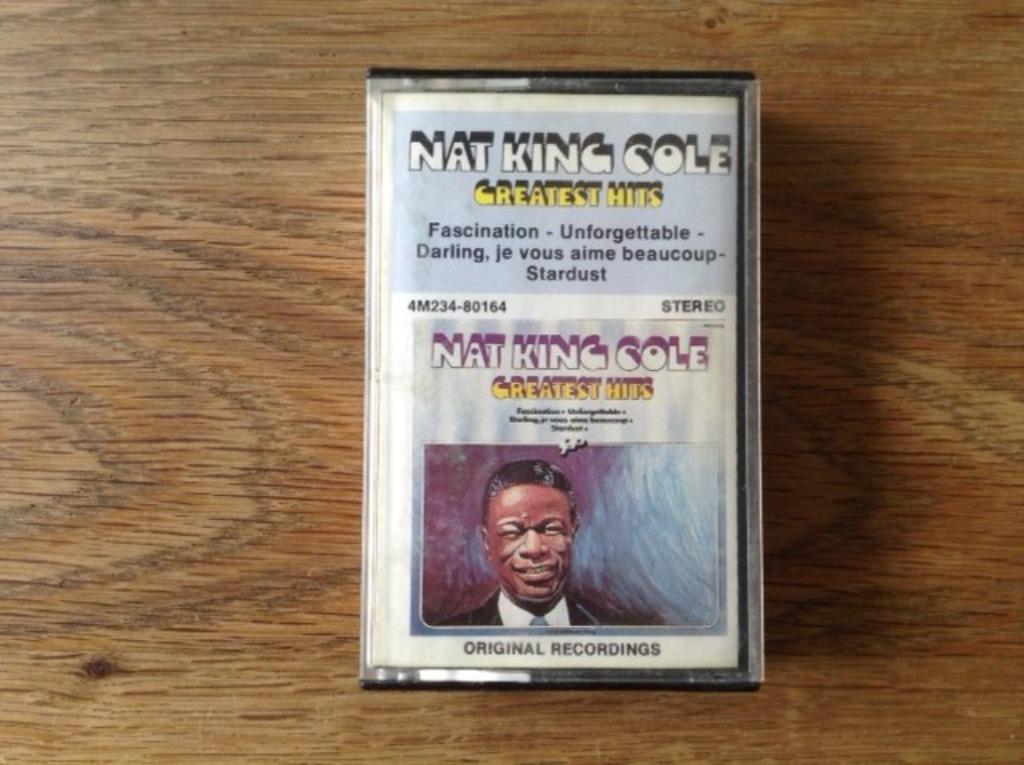 muziekcassette nat king cole, CD & DVD, Cassettes audio, Enlèvement ou Envoi, Jazz et Blues, 1 cassette audio, Originale
