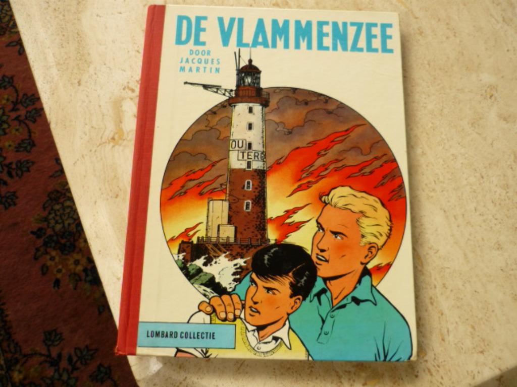 LOMBARD COLLECTIE:: DE VLAMMENZEE _ EERSTE DRUK, Ophalen of Verzenden, Gelezen