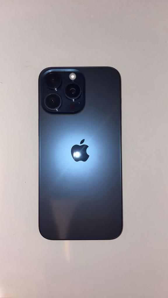 IPHONE 15 PRO MAX, Télécoms, Téléphonie mobile | Apple iPhone, Enlèvement ou Envoi, IPhone 15 Pro Max, Comme neuf, Bleu