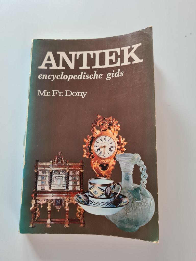ANTIEK encyclopedische gids, Ophalen of Verzenden, Fr. DONY