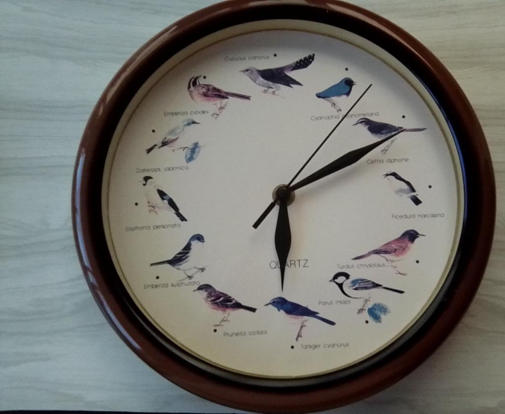 Pendules ou horloges oiseaux et à quartz, Enlèvement ou Envoi, Comme neuf, Horloge murale