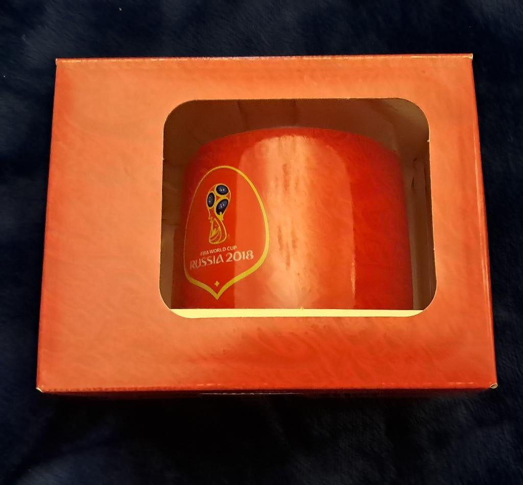 FIFA World Cup mok 2018 nieuw in originele doos, Ophalen of Verzenden, Nieuw