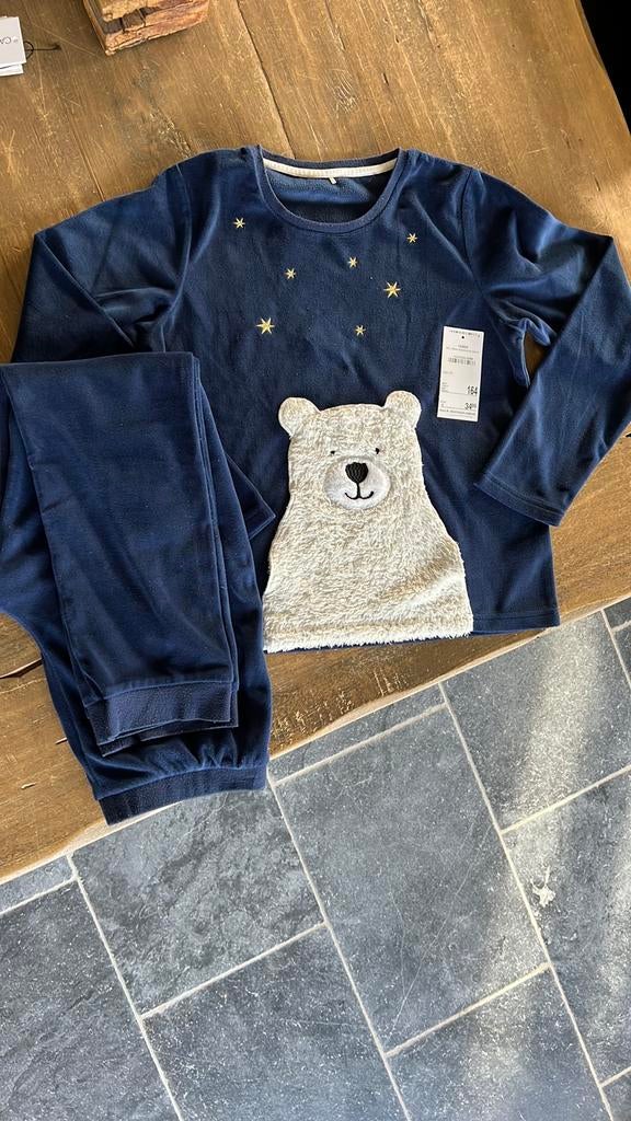 Warme pyjama JBC maat 164, Kinderen en Baby's, Nacht- of Onderkleding, Meisje, JBC, Ophalen of Verzenden
