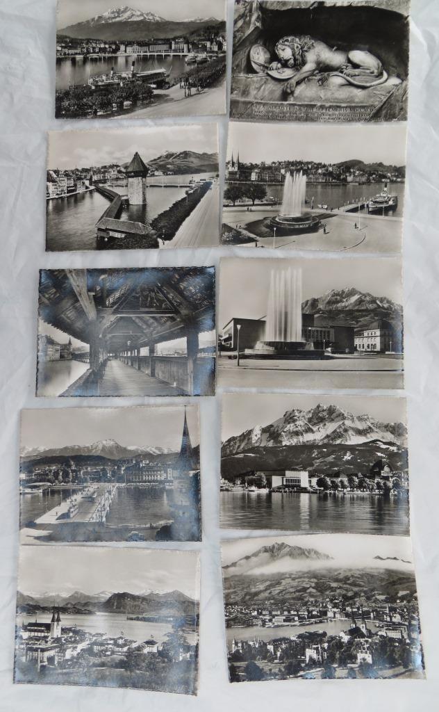 10 prentjes Luzern, Zo goed als nieuw, 1940 tot 1960, Prent, Buitenland