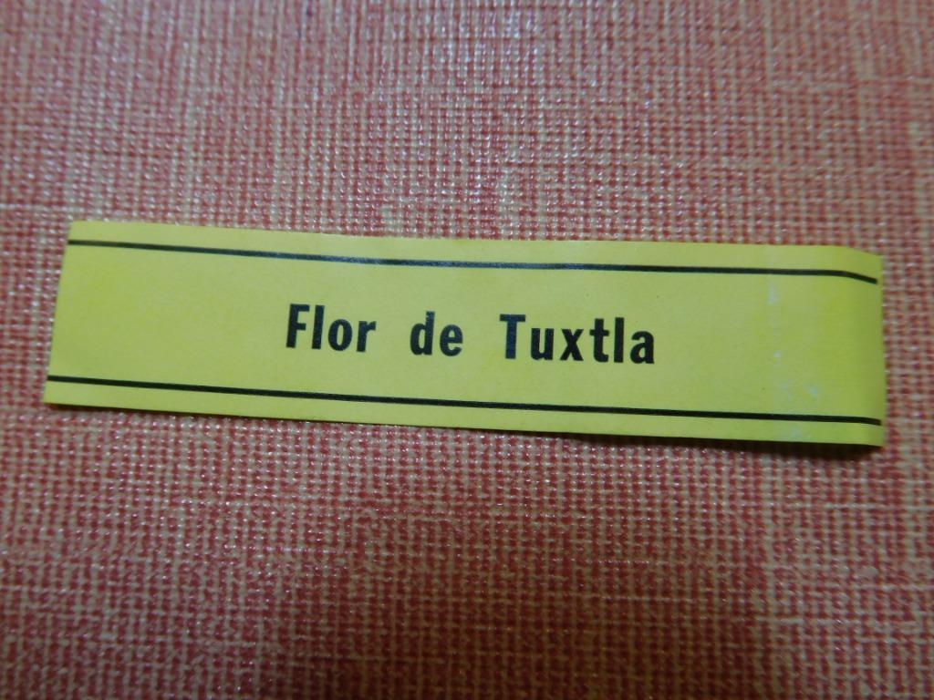 bague de cigare fabricant Flor de Tuxtla, Collections, Enlèvement ou Envoi, Utilisé, Bagues de cigare