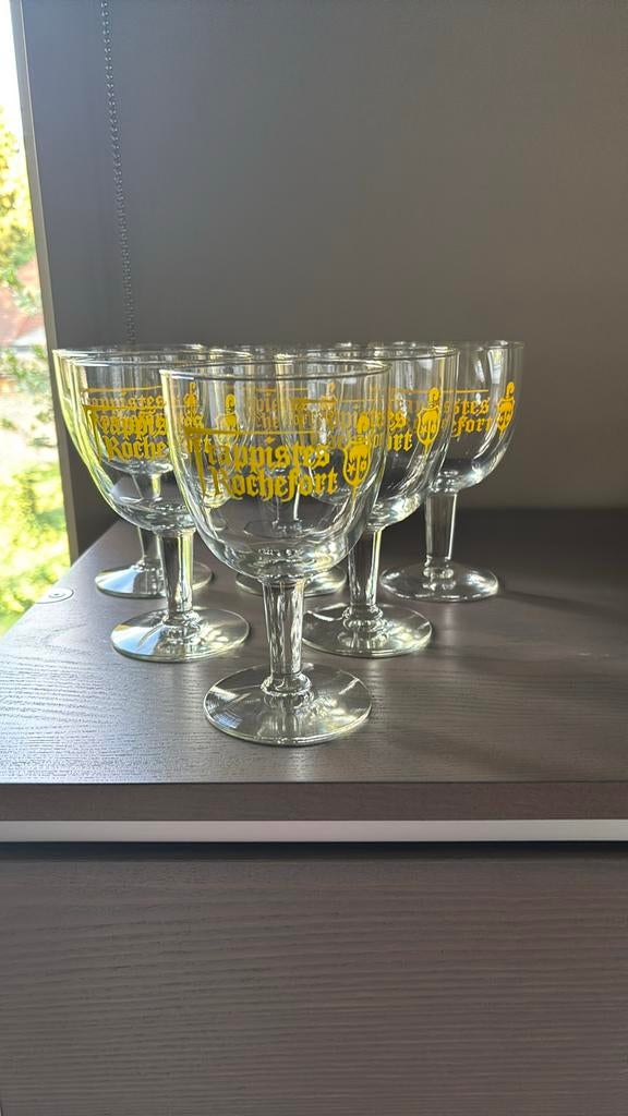 Rochefort Trappistes 6stuks ., Verzamelen, Biermerken, Ophalen of Verzenden, Zo goed als nieuw