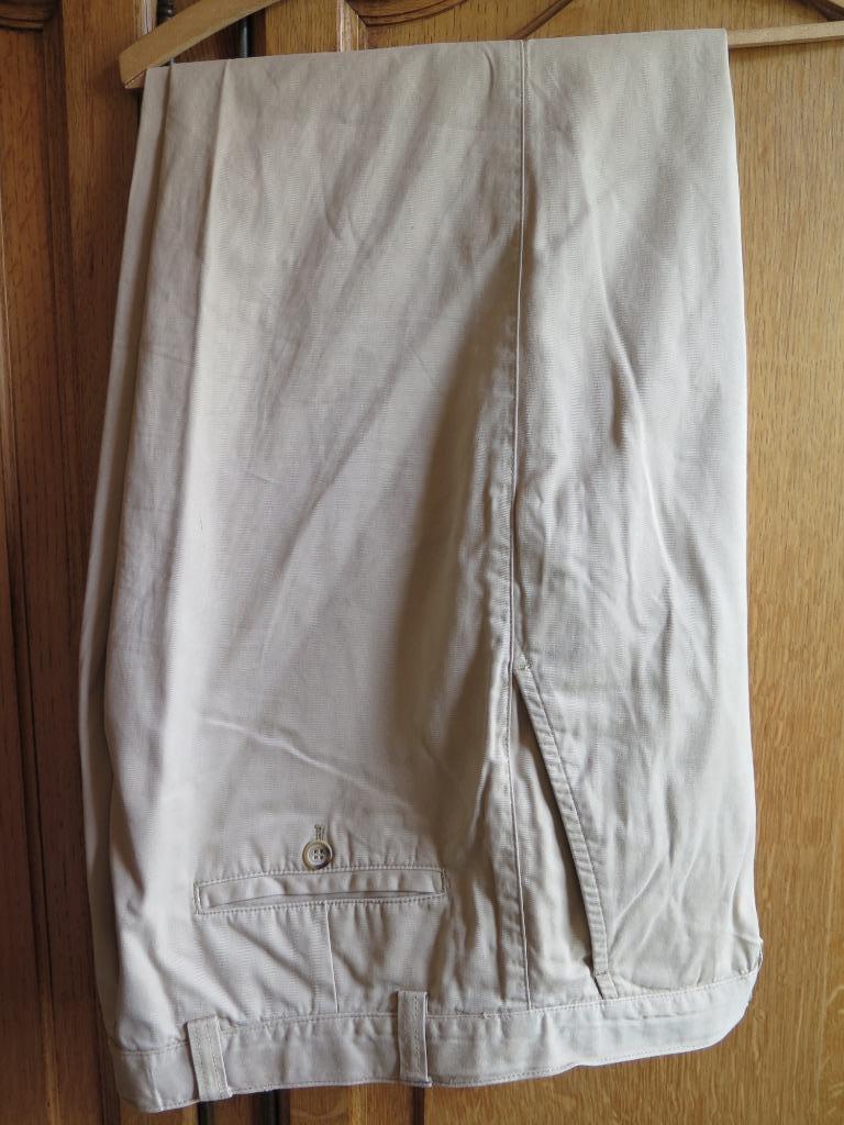 broek voor heren, Ophalen of Verzenden, Gedragen, Maat 48/50 (M), Beige