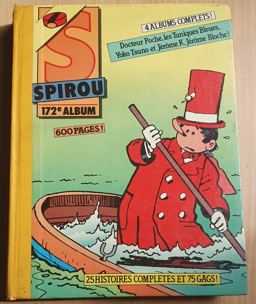 172. Spirou album du journal, Gelezen, Eén stripboek, Ophalen of Verzenden, Dupuis