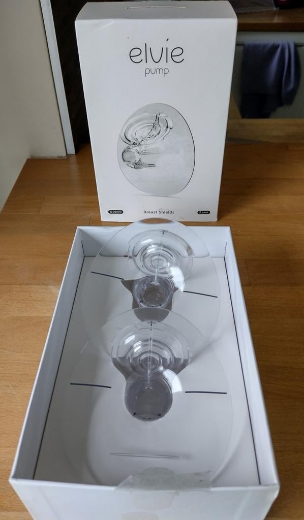Téterelles 21 mm pour Elvie pump, Ophalen of Verzenden, Gebruikt, Borstkolf