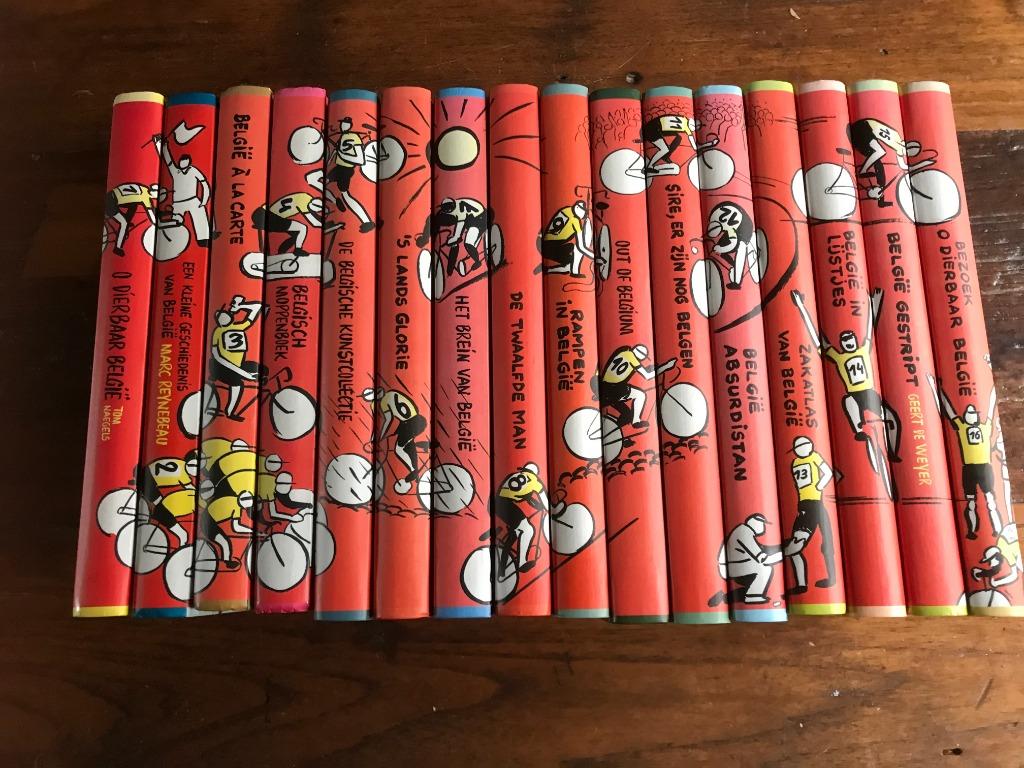 boeken van en over BELGIE  serie van 16 compleet, Boeken, 20e eeuw of later, Ophalen of Verzenden, Zo goed als nieuw, Herr Seele