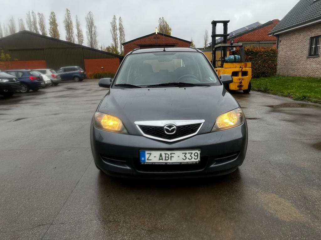 MAZDA 2 VAN 2005 BENZINE AUTOMAT AIRCO 118Dkm, Stof, Parkeersensor, Bedrijf, Berline