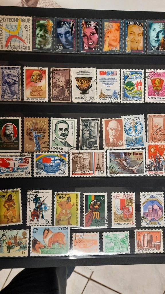 3 albums de timbres de collection, Timbres & Monnaies, Timbres | Europe | Hongrie, Enlèvement